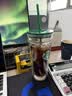 星巴克（Starbucks）杯子 复古白绿系列双层玻璃吸管杯650ml水杯咖啡杯中秋国庆节礼物 双层玻璃吸管杯650ml 实拍图