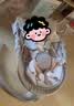 嘻优米婴儿摇摇椅电动哄娃神器宝宝哄睡摇篮床新生儿礼盒用品满月礼物 灰【蚊帐+APP+蓝牙+玩偶+头枕】 实拍图