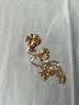 中国黄金（CHINA GOLD）四叶草黄金项链女2026新款足金吊坠生日礼物送女友老婆结婚纪念日 京速达-足金四叶草吊坠+18K金链 实拍图