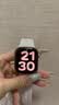Apple/苹果 Watch S11 智能手表GPS款42毫米玫瑰金色铝金属表壳淡桃粉色运动型表带S/M MEUN4CH/B 实拍图