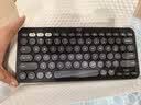 罗技（Logitech）时尚系列K390无线蓝牙键盘 超薄便携 K380升级版 黑色 79键 实拍图