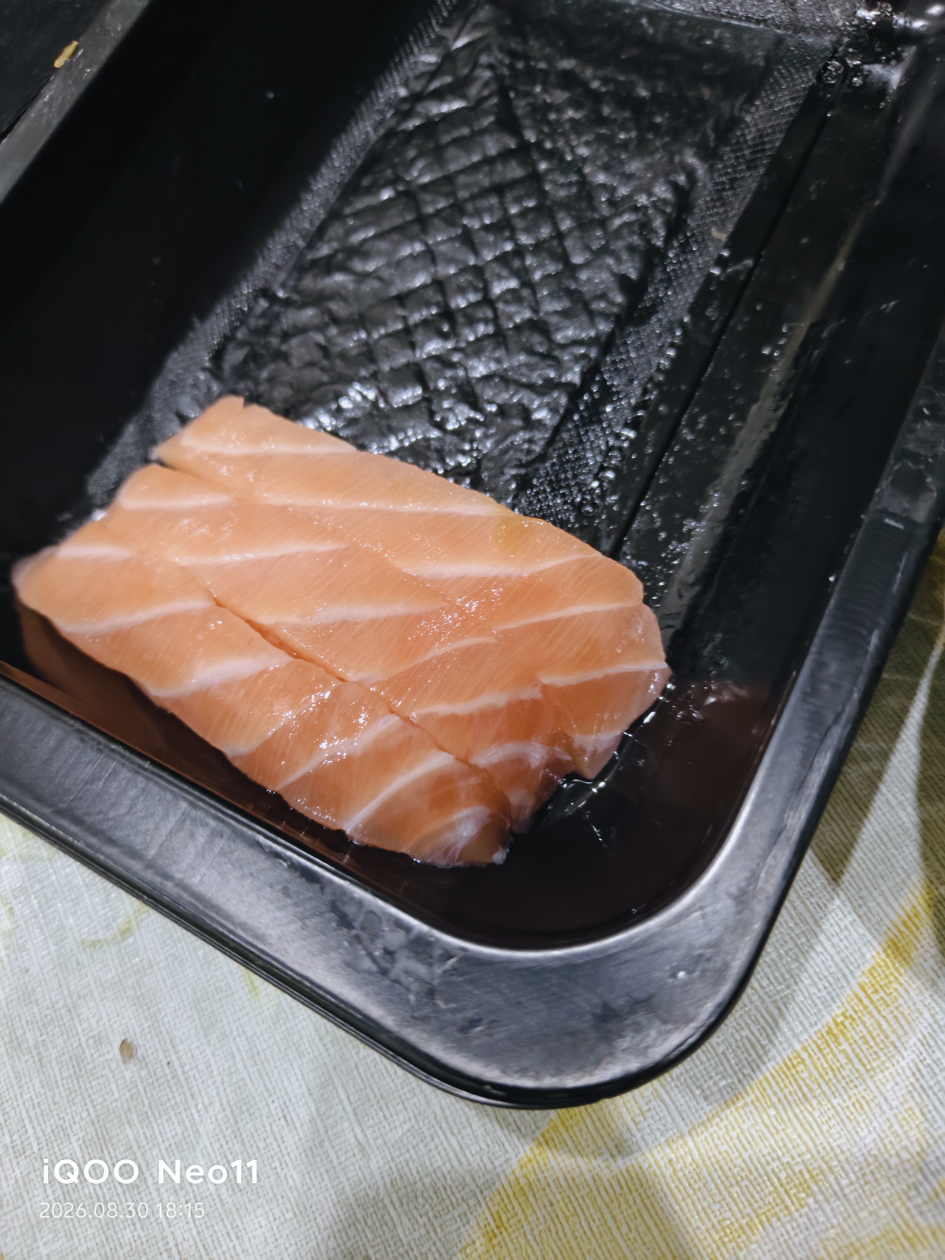 海天下冰鲜挪威三文鱼刺身 双拼切片400g【可生食资质GB10136】源头直发 实拍图