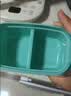 易优家小学生水果盒2分格食品级保冷便当盒露营保鲜盒饭盒餐盒儿童宝宝 实拍图