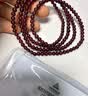 石玥珠宝 精品4-4.5mm石榴石手链项链转运珠天然手串男女士款 水晶玛瑙  实拍图