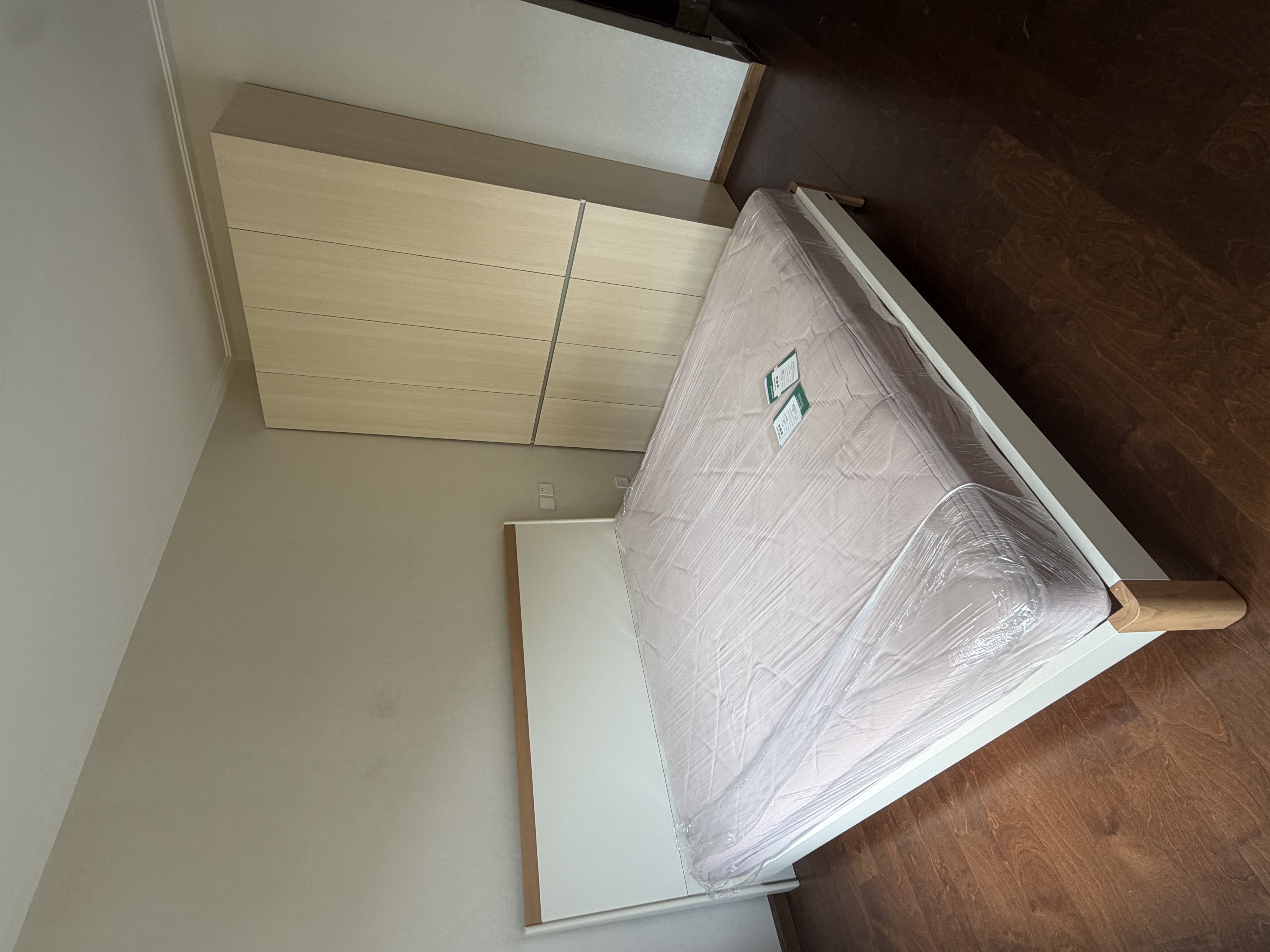 全友家居 现代简约成品加高衣柜卧室挂衣柜靠墙衣橱衣服储物收纳柜子 实拍图