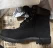 添柏岚（Timberland）官方踢不烂男鞋马丁靴户外黑色牛皮防水|19039 19039W/黑色 TB1仅批次不同 44 鞋内长：28cm 实拍图
