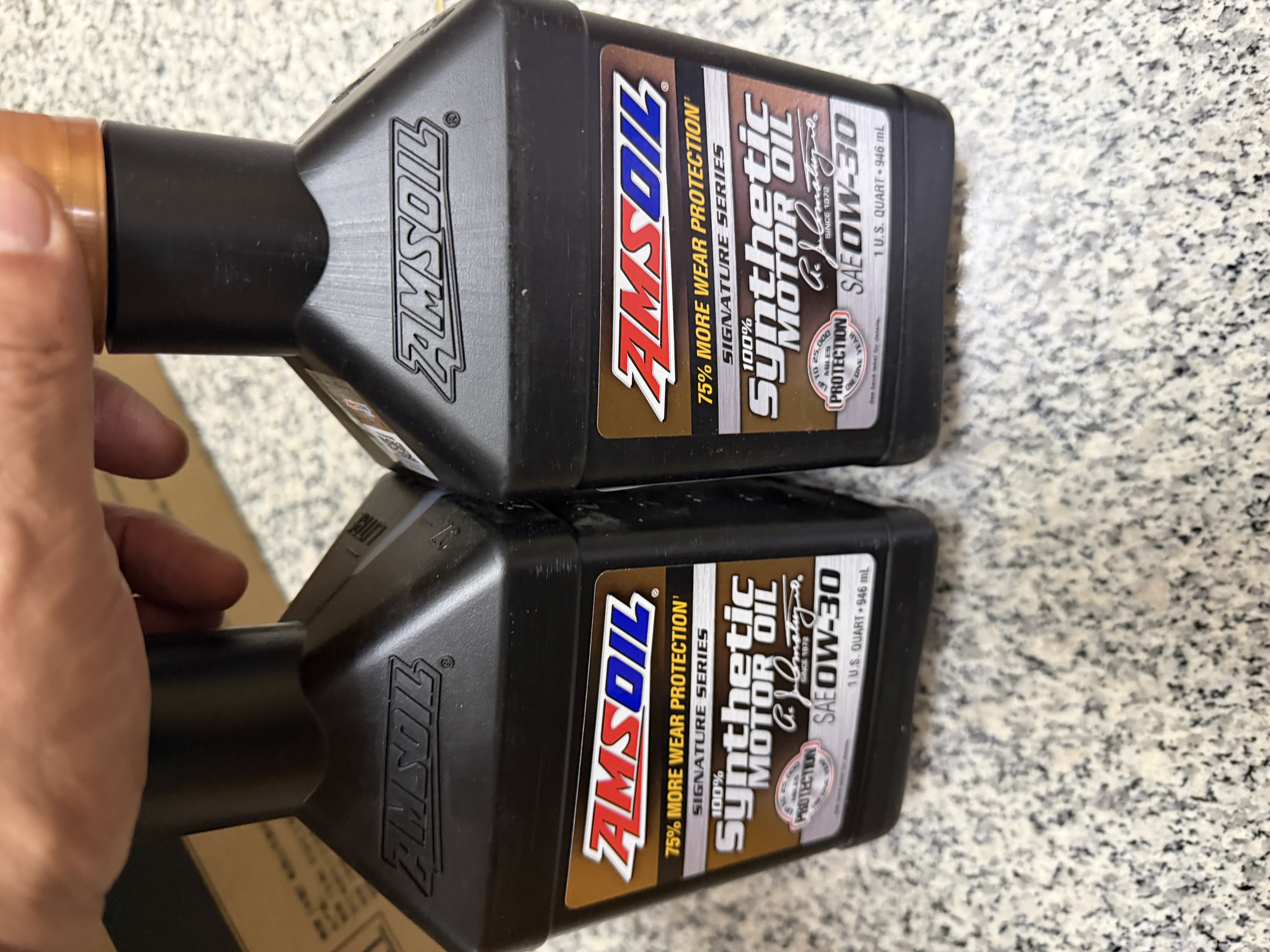 安索（AMSOIL）全合成机油签名0W-30 946ml SP A5/B5 GF-6A美国原装进口京东养车 实拍图