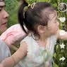 La Chapelle拉夏贝尔女童连衣裙2026新品洋气儿童夏装公主裙宝宝夏季无袖裙子 米色 送帽子 105 建议身高91-105cm 实拍图