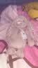 Jellycat害羞乳白色邦尼兔动物毛绒玩偶安抚玩偶娃娃送礼生日礼物 花布米色邦尼兔（派朵尔） Medium 实拍图
