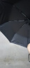 惠寻 京东自有品牌 8骨全自动雨伞 晴雨两用一键开收 黑胶折叠便携防晒防紫外线 藏青 实拍图