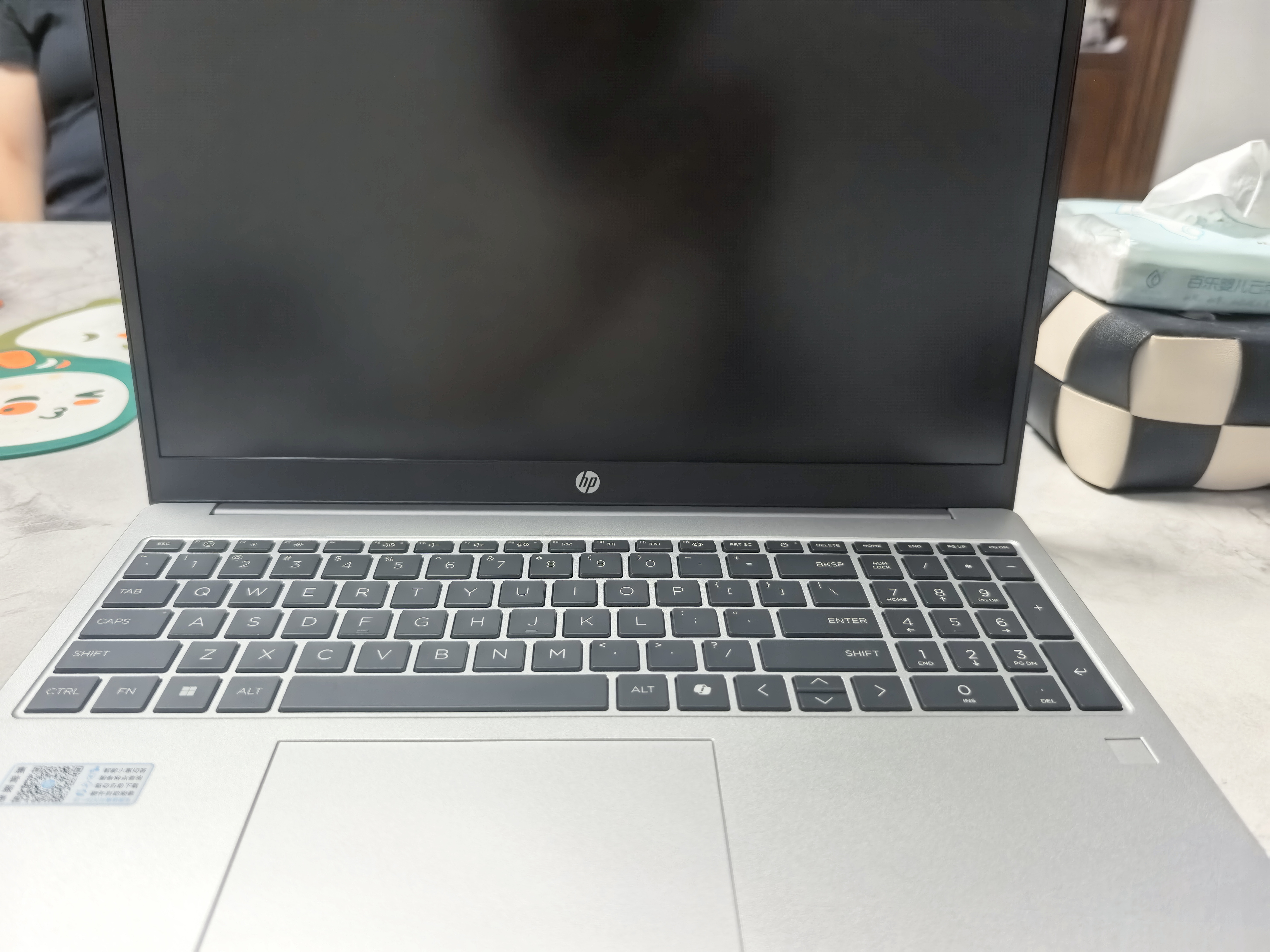 惠普（HP）锐 15.6英寸 轻薄办公笔记本电脑 锐龙R7-7735U 8G 512G 指纹识别 一年上门 实拍图