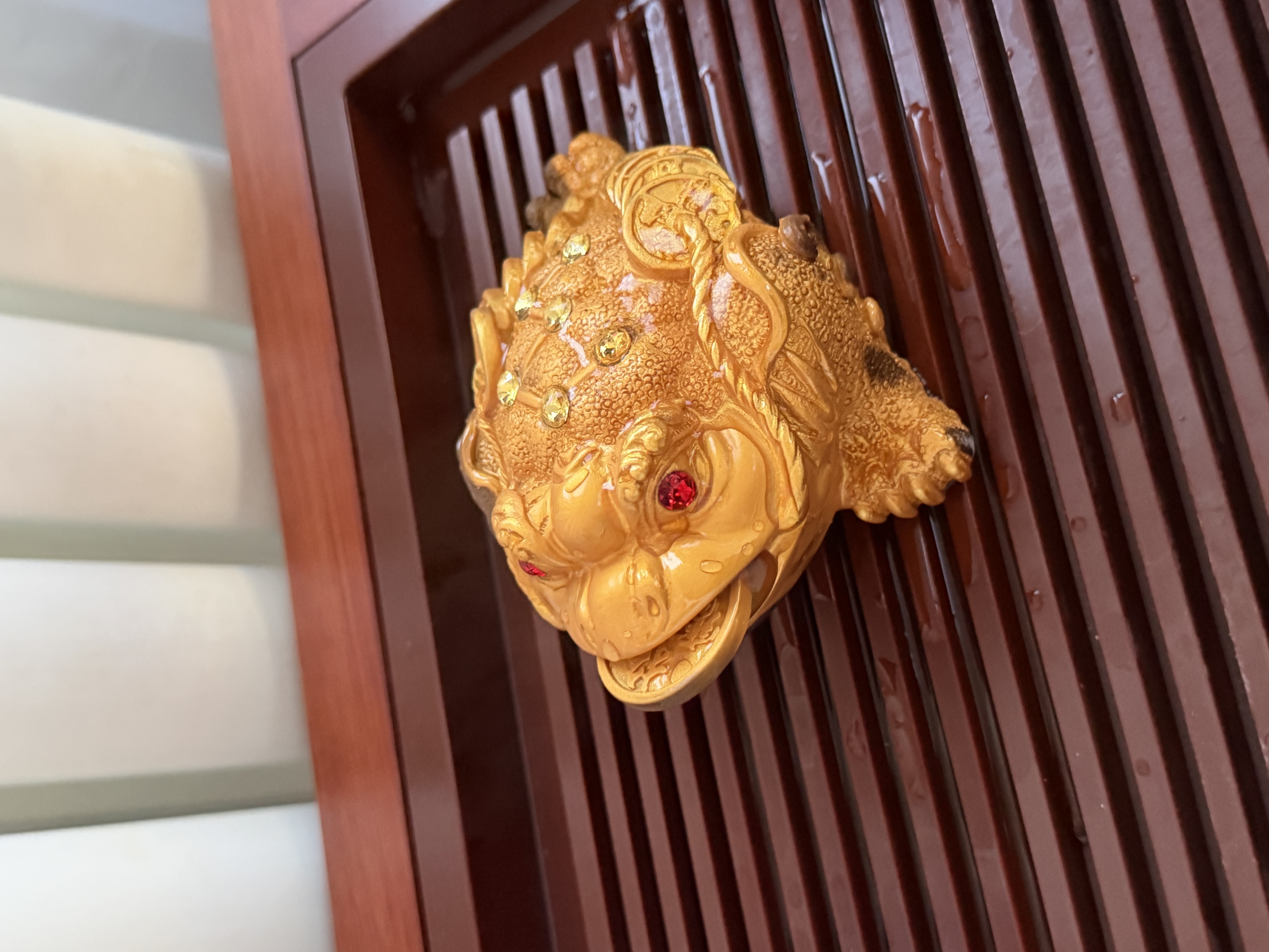 豪峰2026新款金蟾茶宠摆件可养可养变色整套茶具套装茶宠中秋节礼物 实拍图