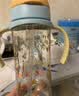 贝亲（Pigeon）防胀气 自然成长翻盖直饮吸管 大童奶瓶330ml 马戏团 18月+ AA279 实拍图