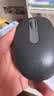 罗技（Logitech）M196 无线蓝牙鼠标 办公鼠标 笔记本商务办公家用 小巧便携 对称手型 石墨灰 实拍图