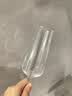 青苹果水晶玻璃汽泡酒香槟杯250ml两只 洋酒杯红酒杯高脚杯起泡酒杯 实拍图