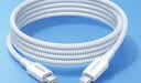 贝尔金（BELKIN）苹果充电线 数据线type-c 苹果17充电 手机快充线 USB-C电源线电脑快充线 1米编织款 黑色 CAB024 实拍图