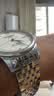 图登适用天梭表带1853手表带 T006精钢带原装实心弧口蝴蝶扣力洛克T41男表 银色 19mm 实拍图