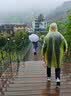 车归沐防水雨裤防雨裤男单件半身防暴雨非一次性加厚透气耐磨成人防雨黑色均码男女通用 实拍图