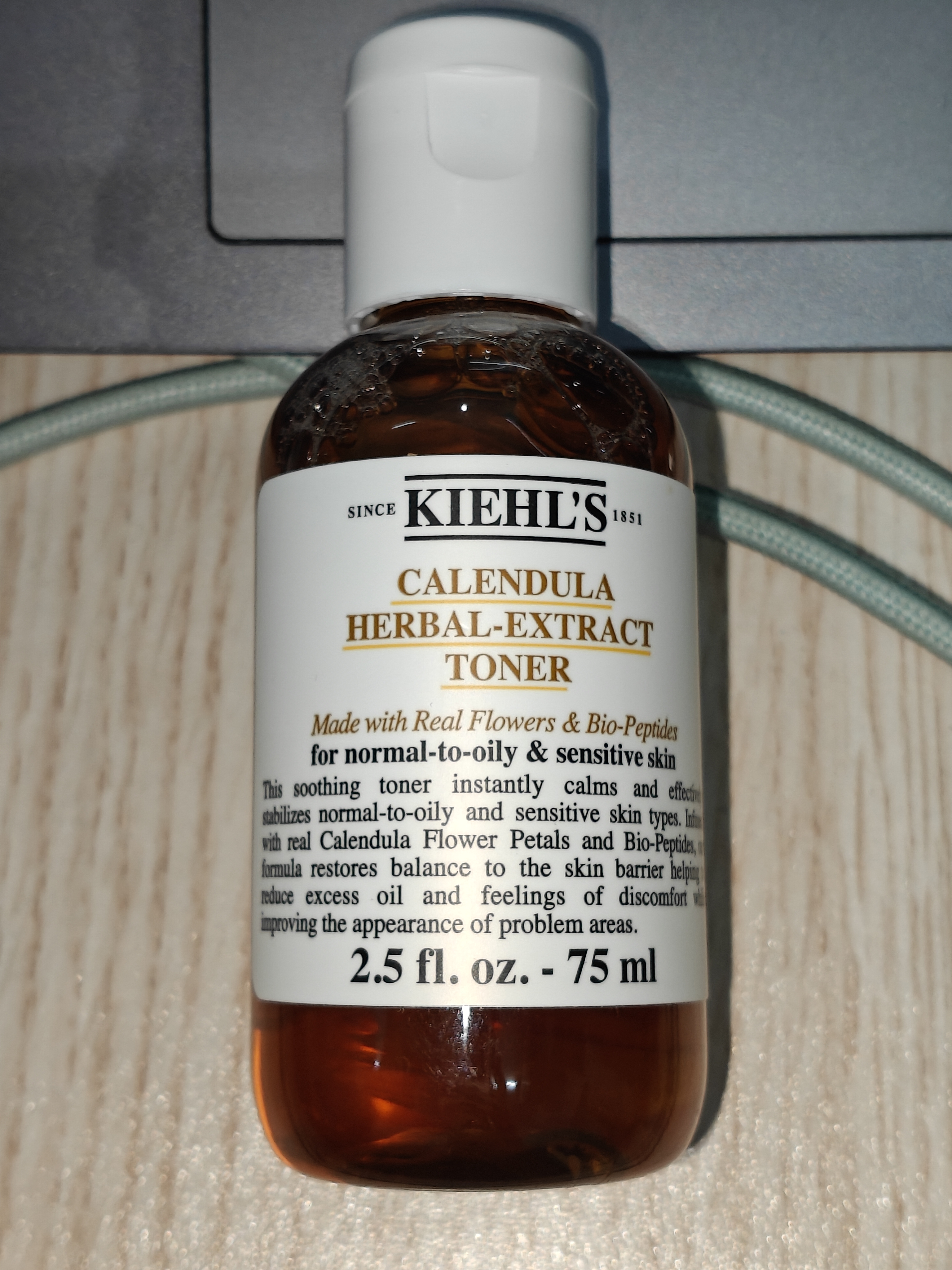 科颜氏金盏花爽肤水75ml 中样保湿舒缓祛痘控油修护清爽【临期清仓】 实拍图