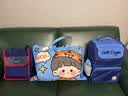 赫登尔儿童书包小学生男孩3-6年级弹动减负护脊超轻便撞色双肩背包 实拍图