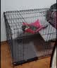 憨憨宠猫笼折叠猫笼子大号猫别墅加粗加密双层猫舍猫窝宠物猫咪用品家用 黑色 700双层 实拍图