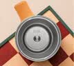 膳魔师（THERMOS）檀健次复古系列316L不锈钢一盖两用吸管杯广口设计大容量880ML 绿 实拍图
