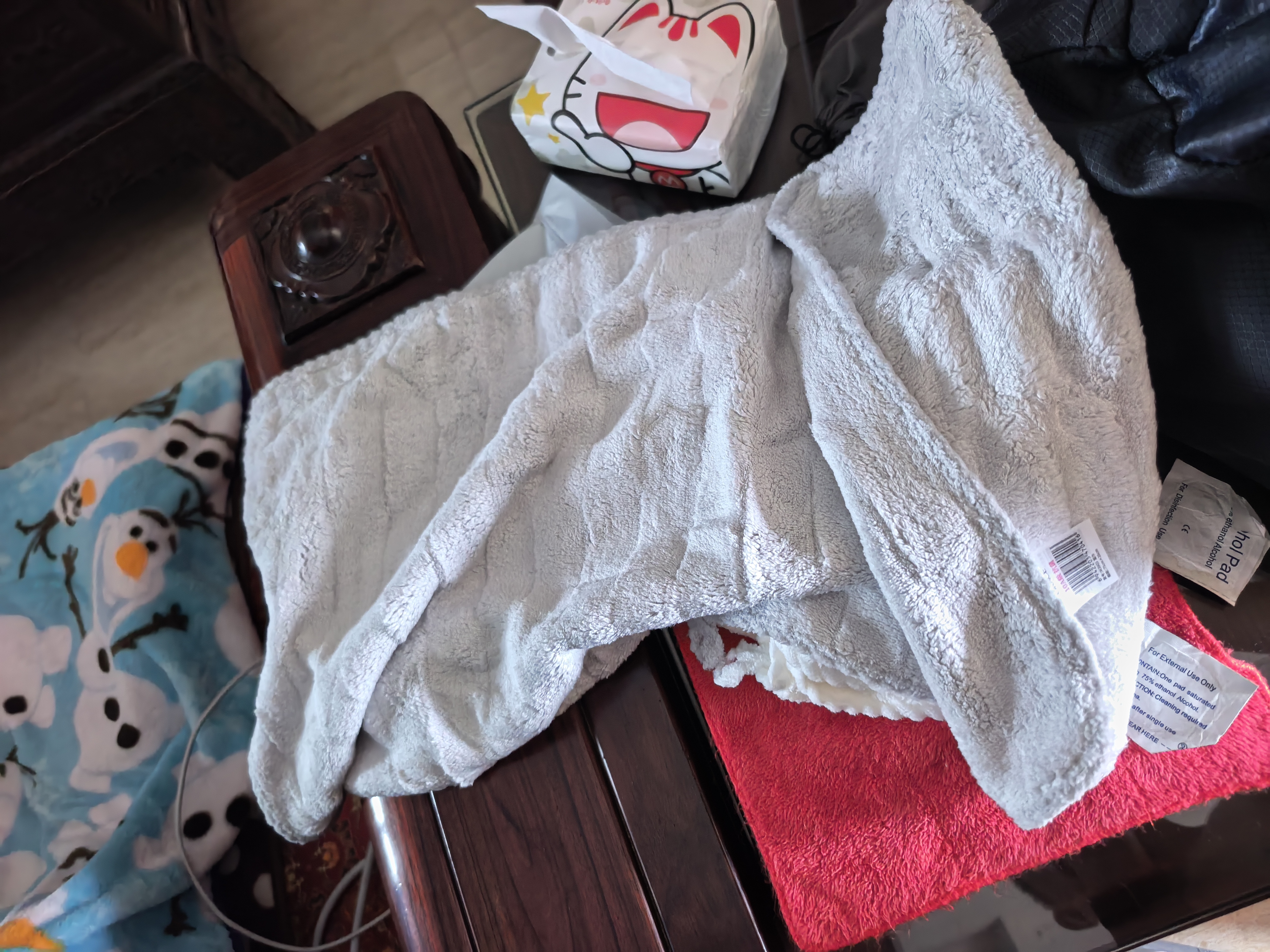 洁丽雅毛巾10A级抗菌强吸水不易掉毛男士加厚2条装专用成人高档大毛巾 实拍图