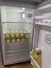 志高（CHIGO）小冰箱迷你小型家用冷藏冷冻两用宿舍出租房用双门办公室电冰箱节能省电 【一级能效】128L银色【全国联保丨节能省电】 实拍图
