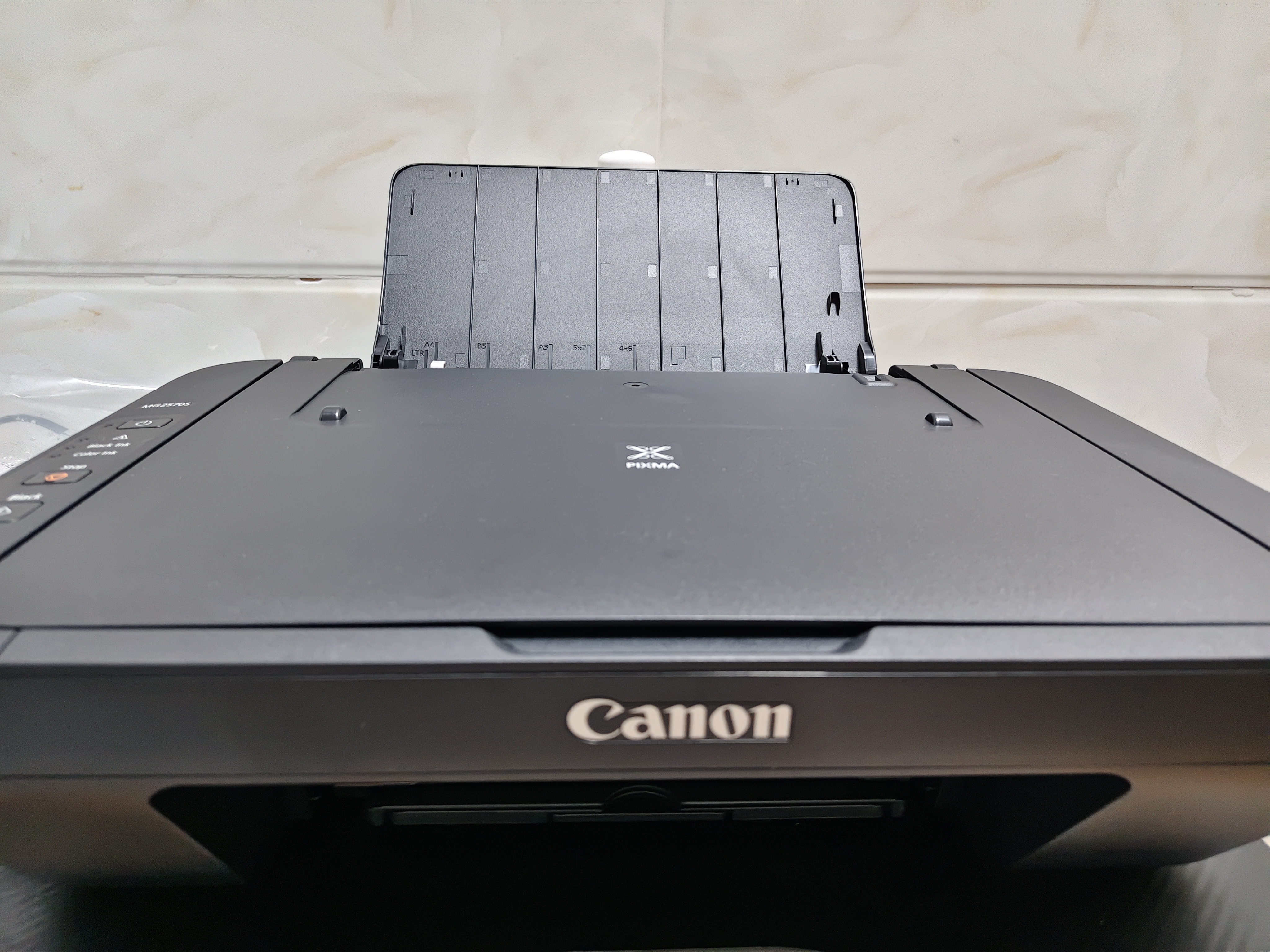 佳能（Canon）MG2541/70/TS3340 A4彩色喷墨打印机 家用办公学生试卷作业照片打印 打印复印扫描一体机 MG2541/70【仅支持电脑连接+打印复印扫描】 官方标配【内含原装墨盒】一 实拍图