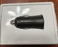 ANKER安克车载充电器30W汽车点烟器快充头转换器三口大功率车充适用华为小米苹果18/17安卓手机电脑 黑 实拍图