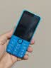 诺基亚（NOKIA）235 4G 移动联通电信全网通 2.8英寸双卡双待 直板按键手机 老人老年手机 学生手机 蓝色 实拍图