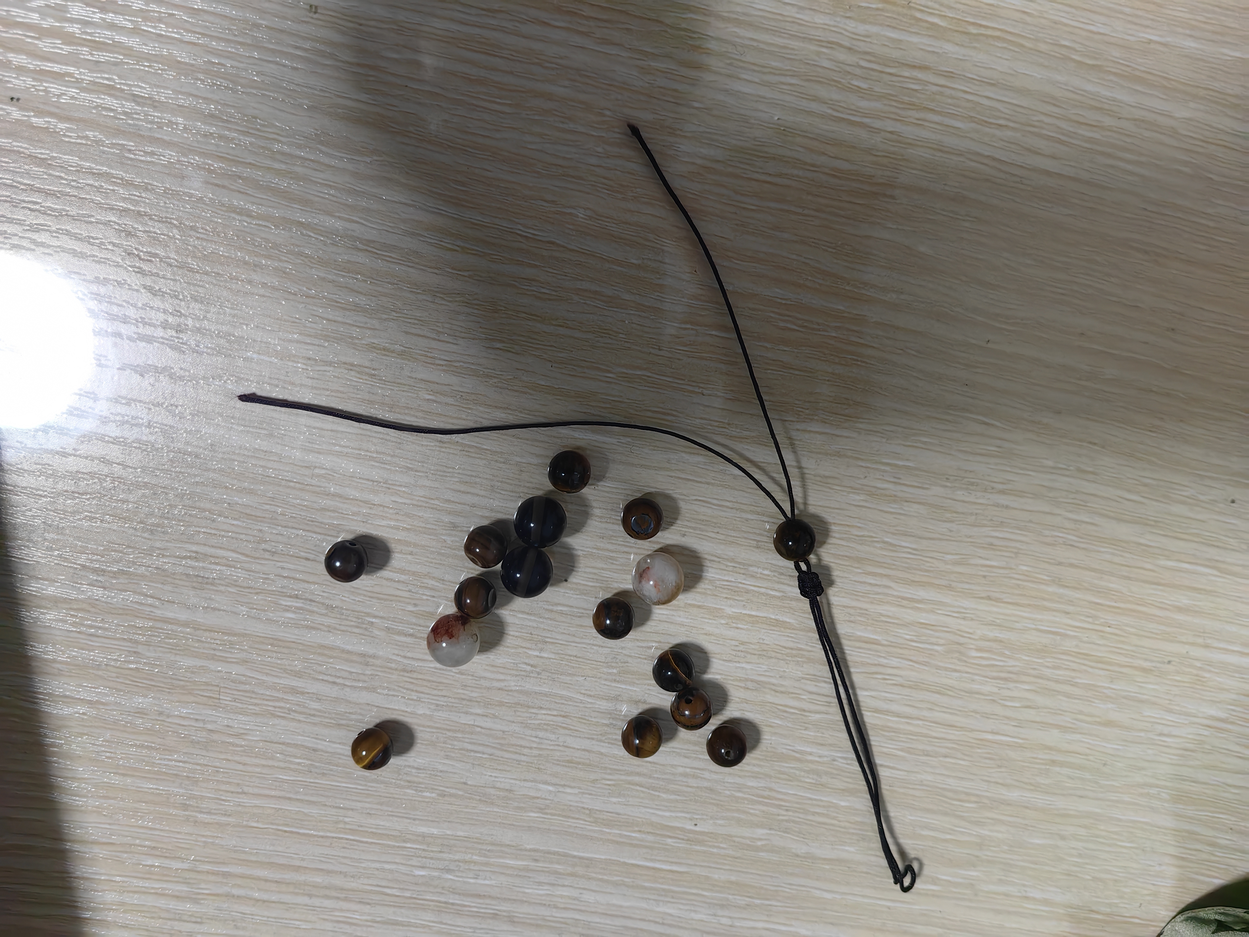 正河珠宝天然虎眼石黄水晶冰曜石手机挂链男女款转运手串送老婆520礼物 实拍图