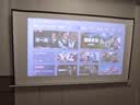 Vidda 映画100吋电动光学幕布 专业适配三色激光投影 电动遥控抗卷边更耐用 海信C5/C3/M2 Pro系列可用 实拍图