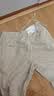 优衣库麻混纺舒适长裤/常规款女装/休闲裤26春夏新款482246 30 浅米色 M 实拍图