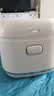 美的（Midea）小碧玉电饭煲小型1-2-3-4人0氟含钛陶瓷白玉釜家用3升快速饭煲汤粥智能预约多功能电饭锅RE360 实拍图