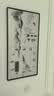 墨派餐厅装饰画带钟表万年历电子钟挂画客厅家用时尚日历表时钟壁画 10山水家和 80*40cm晶瓷 实拍图