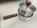 康巴赫珐琅奶锅无涂层婴儿宝宝辅食锅泡面锅健康多功能蒸煮一体牛奶小锅 【健康无涂层】珐琅不粘奶锅+不锈钢蒸屉 18cm 内外珐琅 | 加厚锅身 | 不挑炉灶 实拍图