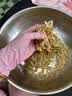 双枪纯丁腈手套【加长加厚】厨房家用一次性食品级橡胶手套耐用清洁 实拍图