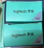 罗技（Logitech）M221 轻音鼠标 无线鼠标 办公鼠标 对称鼠标 带无线微型接收器 雾霭蓝 实拍图