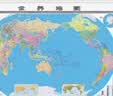 【升级精装版】2026世界地图挂图 大尺寸1.5米*1.1米 无拼接高清覆膜精选挂杆 学生办公室客厅地理学习装饰挂图挂画墙贴 实拍图