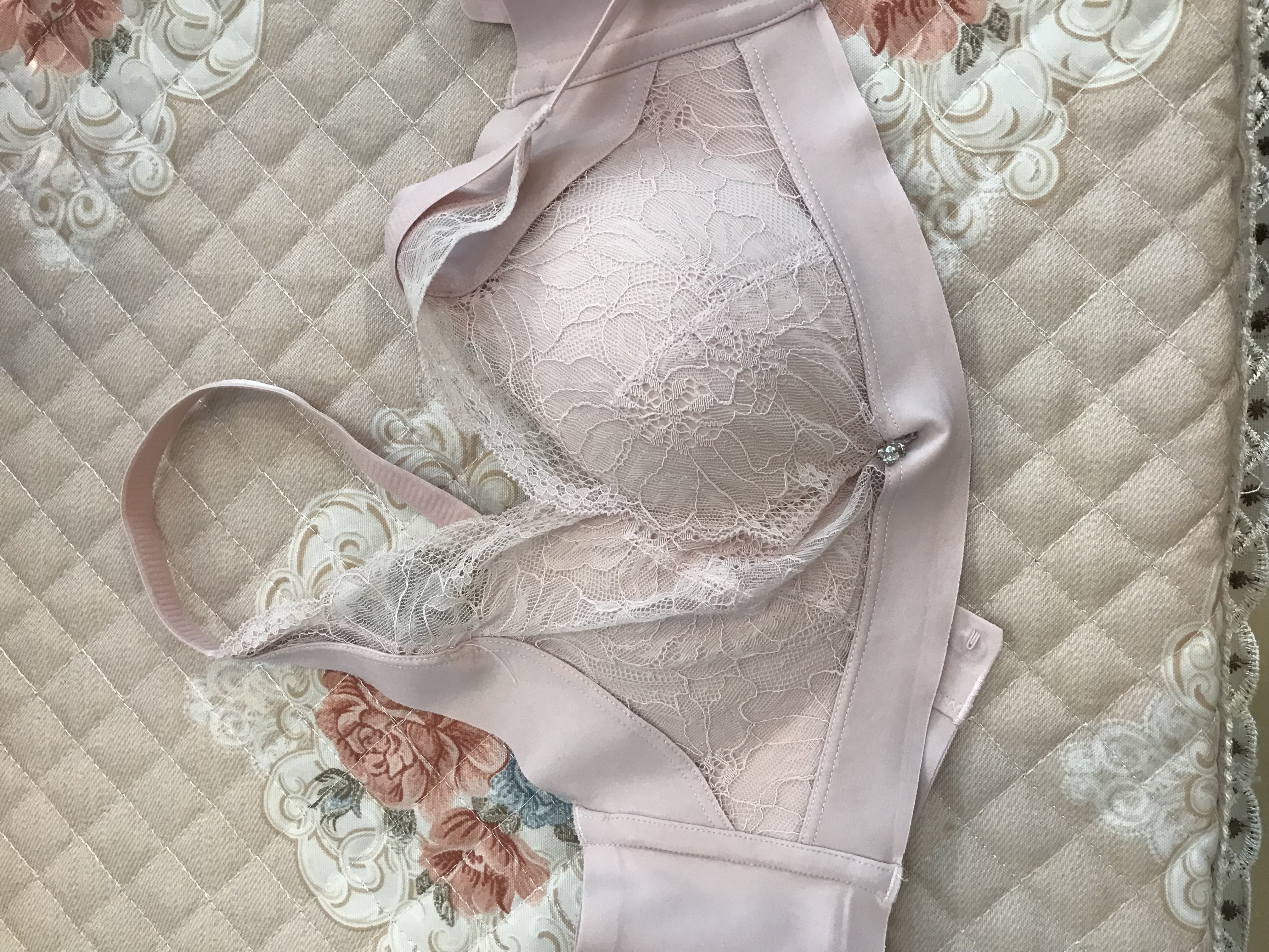 欧迪芬李小冉同款内衣女无钢圈低领文胸抗菌亲肤收副乳小胸聚拢胸罩礼物 实拍图