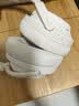 QCY H3S 头戴式-56dB主动降噪【双金标+A级降噪认证】7麦蓝牙耳机无线有线游戏低延迟超长续航 白色 实拍图
