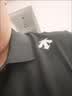 迪桑特（DESCENTE）TRAINING男士TOYOBO吸湿速干防晒UPF50+短袖POLO衫夏季新款 BK-黑色 XL (180/100A) 实拍图