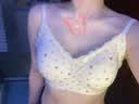猫人【小胸聚拢 】碎花蕾丝边纯棉内衣女无痕提拉青少年学生文胸罩 实拍图