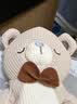 澳贝（auby）婴幼儿玩具华夫格小熊安抚巾宝宝哄睡阿贝贝毛绒手偶新生儿礼物 实拍图