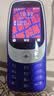 HMD3210巴萨版 4G全网通 传承诺基亚经典 2.4英寸双卡双待 直板按键学生功能机备用AI手机 蓝色 实拍图