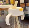 皇宠儿童牛奶杯一岁以上宝宝PPSU水杯学饮弹盖吸管杯直饮奶瓶260ml 实拍图