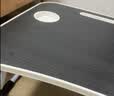 悠品床上电脑桌床上书桌笔记本支架懒人可折叠小桌子 学生写字宿舍小桌板飘窗小饭桌阅读书桌炕桌黑色 实拍图