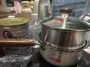 康巴赫珐琅奶锅无涂层婴儿宝宝辅食锅泡面锅健康多功能蒸煮一体牛奶小锅 【健康无涂层】珐琅不粘奶锅+不锈钢蒸屉 20cm 内外珐琅 | 加厚锅身 | 不挑炉灶 实拍图