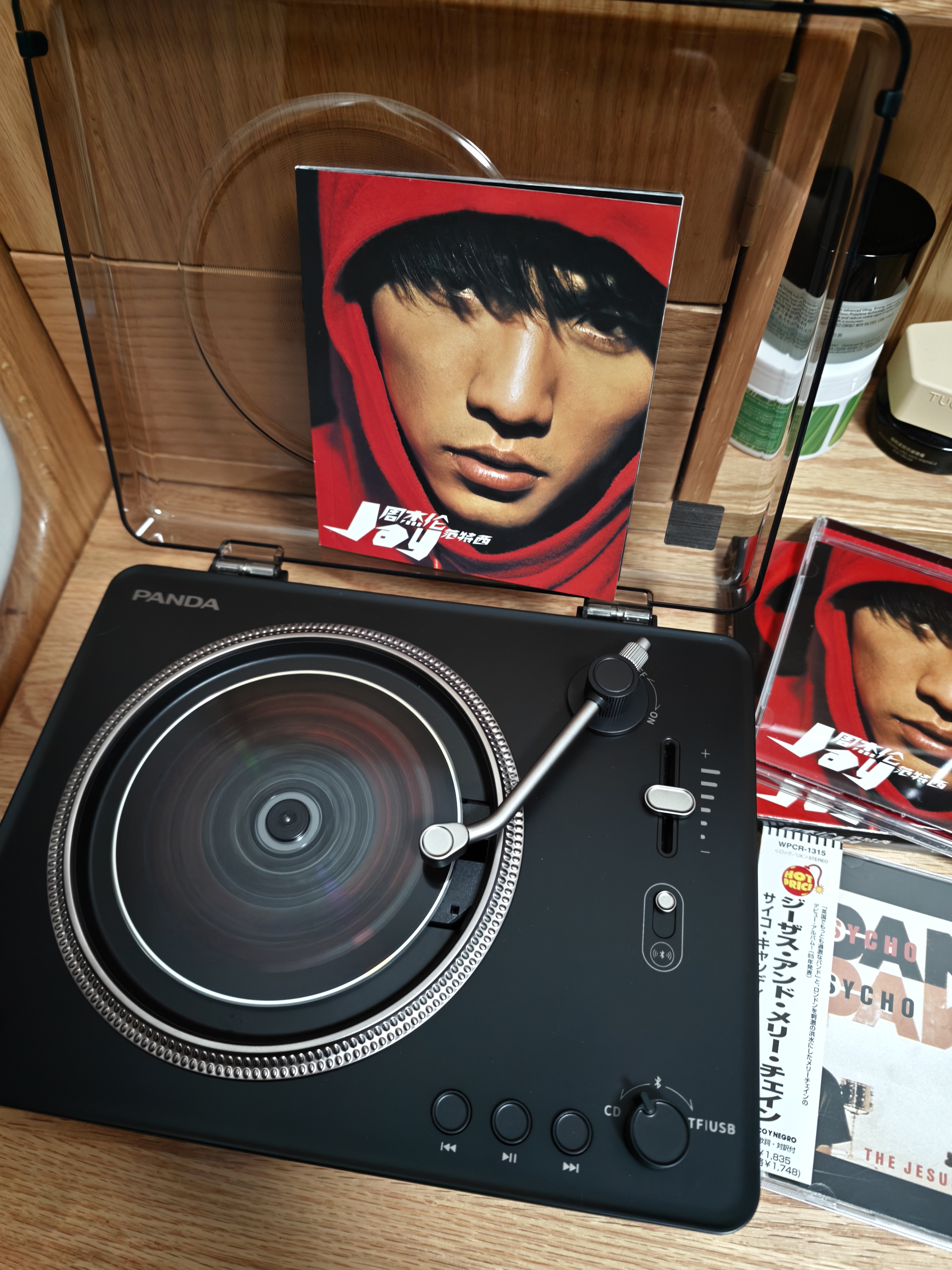 熊猫（PANDA）CD-67MK2 专辑cd机蓝牙播放机音响一体可外放家用播放器光盘发烧级唱碟片 实拍图